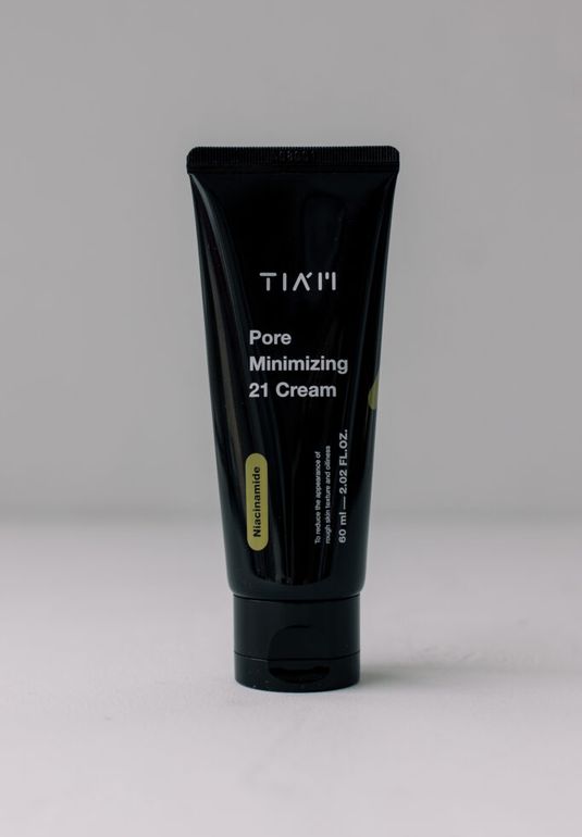 Себорегулирующий крем на основе ниацинамида, цинка и гидролата коры белой ивы TIAM Pore Minimizing 21 Cream 60ml