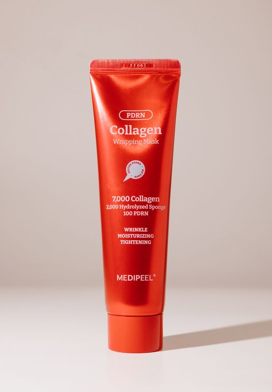 Маска-пленка для сияния кожи с PDRN и спикулами MEDI-PEEL Collagen Glow Wrapping Mask 100ml