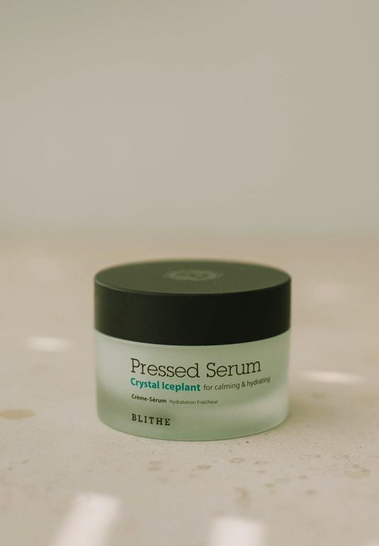 Cпрессованная крем-сыворотка Хрустальный Лёд BLITHE Pressed Serum Crystal Iceplant 50ml