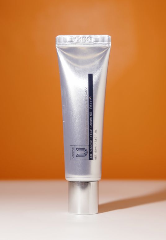 Солнцезащитный крем CU: VITAMIN U Sun Cream SPF 50+ PA++++ 50мл 
