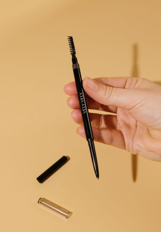Карандаш для бровей из микрофибры – пепельный Vely Vely Microfiber Brow Pencil – Ash B 0.09g
