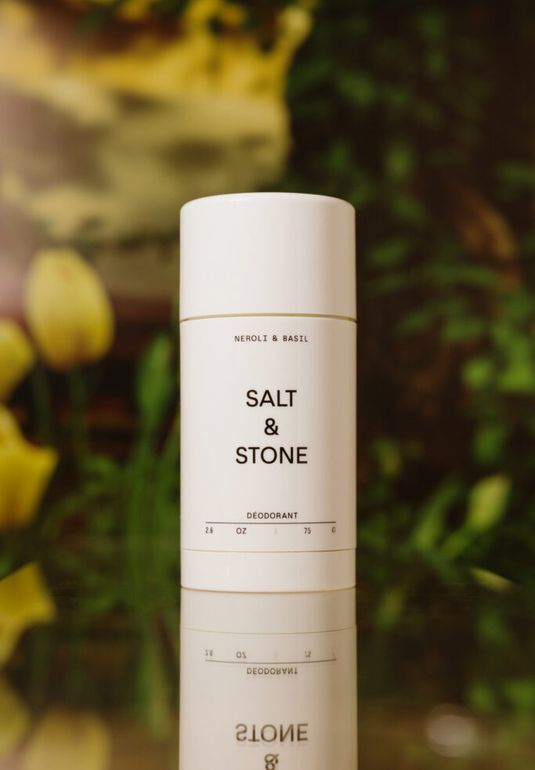 Стойкий дезодорант-стик Neroli&Basil Salt&Stone Extra-Strength Aluminum-Free Deodorant 75g