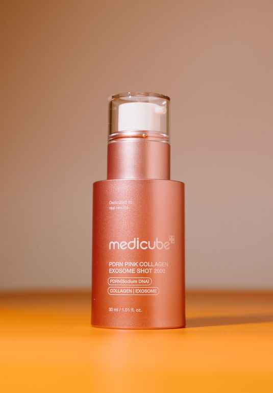 Сыворотка с микроиглами и экзосомами medicube PDRN Pink Exosome Shot Serum 2000 30ml