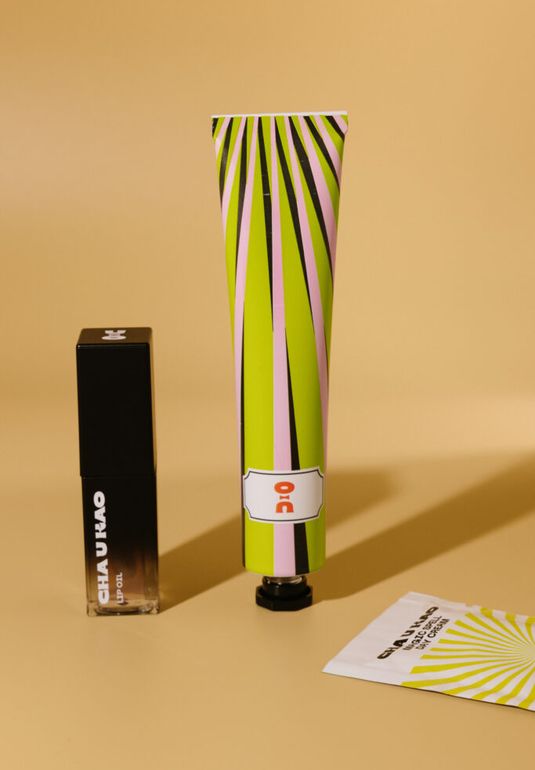 Бьюти-комбо крем для рук+масло для губ CHA U KAO 50мл+5мл