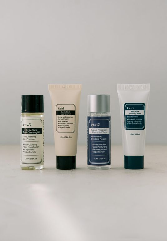 Набор хитов в формате миниатюр для полноценного ухода KLAIRS Skincare Trial Kit 30ml/20ml/30ml/20ml  