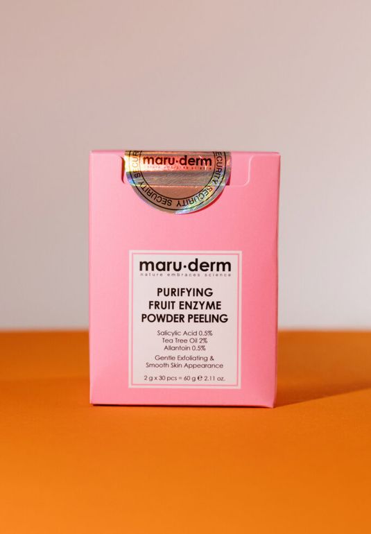 Энзимная пудра для глубокого очищения пор Maruderm Purifying Fruit Enzyme Powder, 60г (30*2гр)