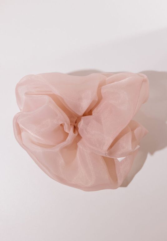 Резинка для волос из органзы Pink Air In The Hair 11 cм