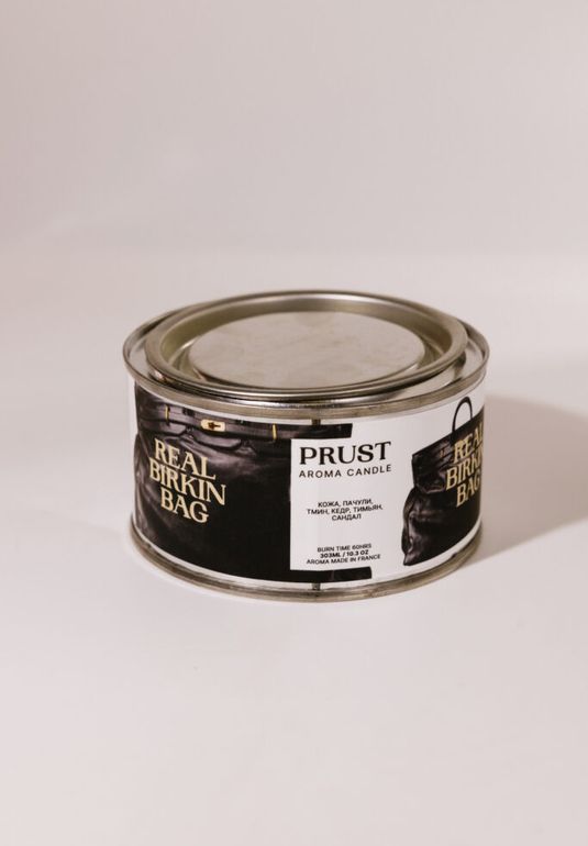Свеча Подлинная сумка Биркин PRUST REAL BIRKIN BAG 303мл