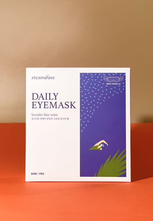 Набор паровых масок для глаз Steambase Daily Eyemask [Lavender Blue Water] 5*50g