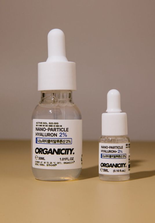 Сыворотка с наночастицами гиалуроновой кислоты Organicity Nano-Particle Hyaluron 2% sol. 30+5ml