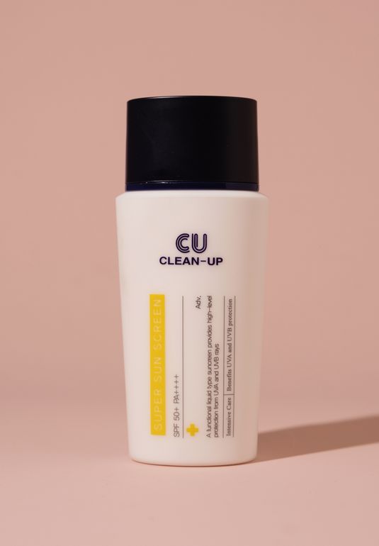 Дневная эмульсия CU Clean Up Super Sun Screen SPF 50+ PA+++ 50 мл