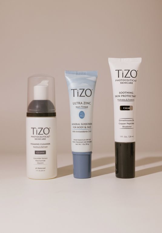 BU// Набор для ухода TiZO Post-Procedure Skin Recovery Kit 