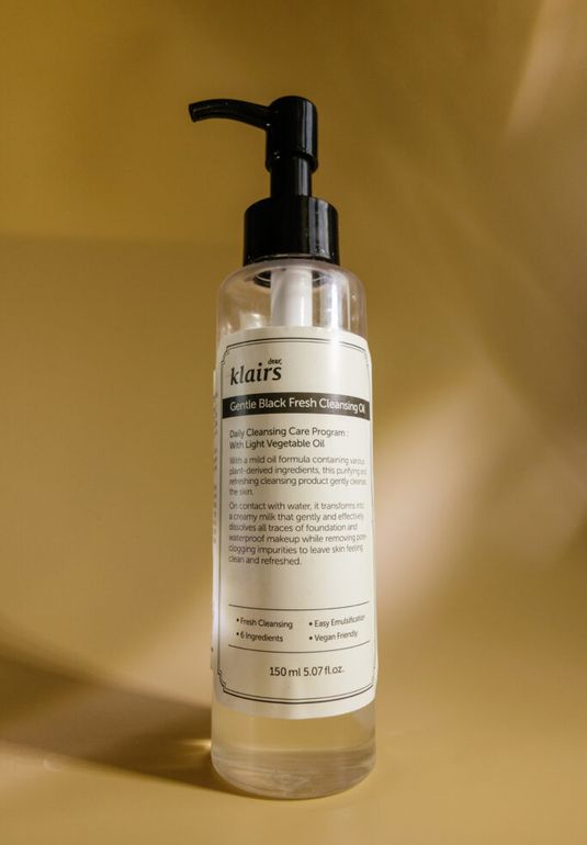 Гидрофильное масло KLAIRS Gentle Black Fresh Cleansing Oil 150ml