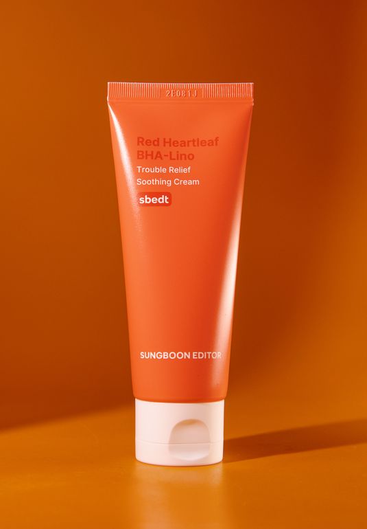 Успокаивающий крем для лица Sungboon Editor Red Heartleaf BHA-Lino Trouble Relief Soothing Cream 50мл