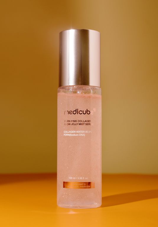 Сыворотка-мист с ПДРН и коллагеном для сияния medicube PDRN Pink Collagen Glow Jelly Mist Serum 100мл
