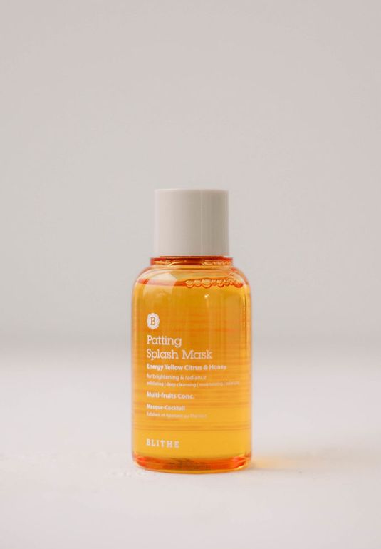 Сплэш-маска для сияния «Энергия Цитрус и мед» BLITHE Patting Splash Mask Energy Yellow Citrus & Honey 70ml