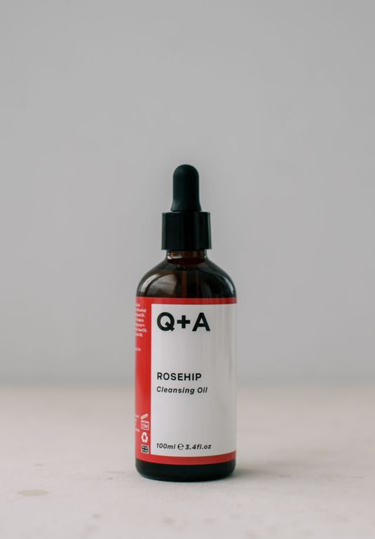 Очищающее масло на основе шиповника Q+A Rosehip Cleansing Oil 100ml