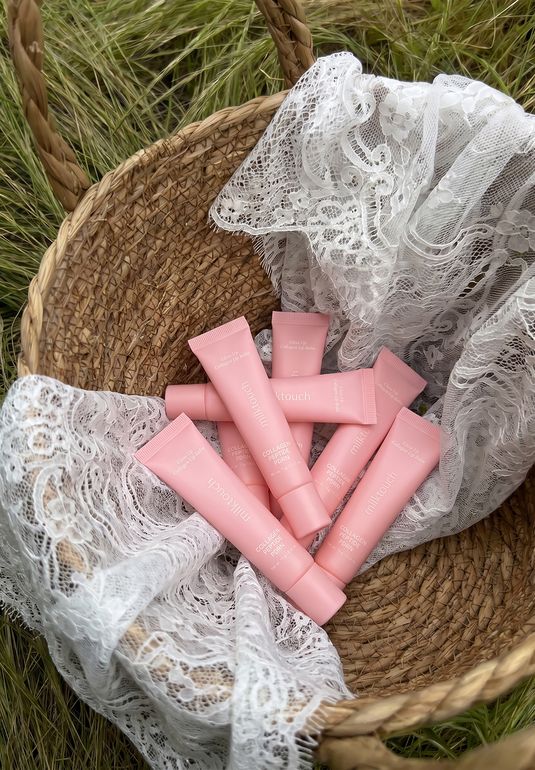 Оттеночный бальзам для губ [Bubble Sugar] milktouch Glow Up Collagen Lip Balm 15г