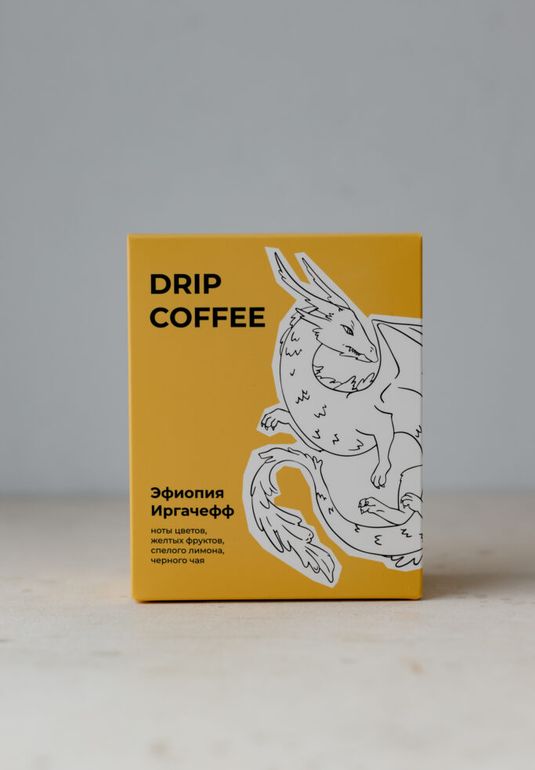 Кофе в дрип-пакетах Эфиопия Иргачефф 5шт*11гр