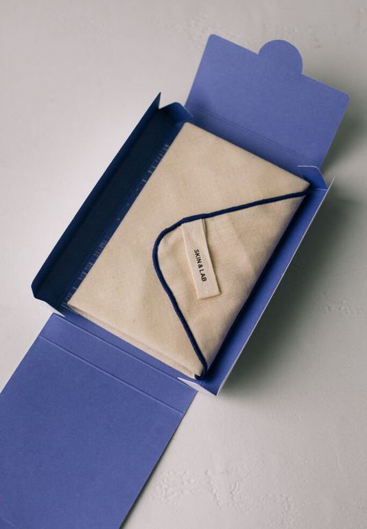 Очищающее полотенце SKIN&LAB Ganghwa Sochang Eco Cleansing Towel (Фиолетовый) 33.9g