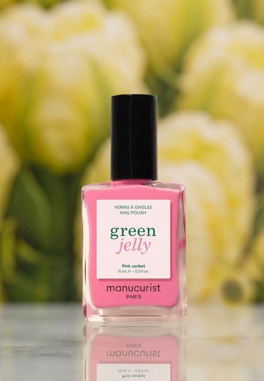 Желейный лак для ногтей manucurist Green Jelly [Розовый сорбет/Pink Sorbet] 15мл
