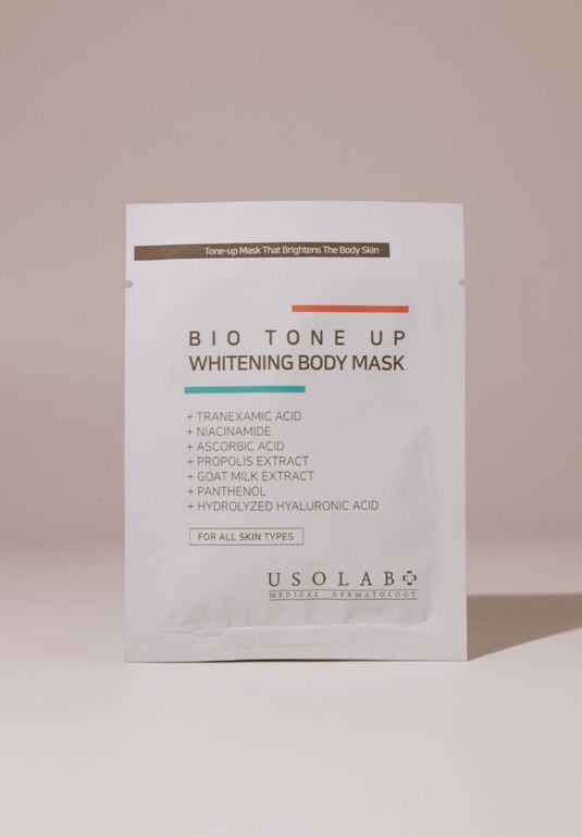 Маска для тела против пигментации USOLAB Bio Tone Up Whitening Body Mask 20мл 