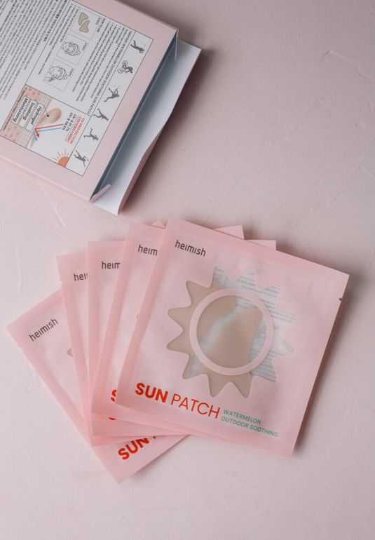 Солнцезащитные патчи HEIMISH Watermelon Outdoor Soothing Sun Patch 1*5 шт