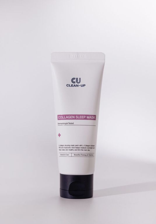 Ночная лифтинг маска с коллагеном и пептидами CU Clean Up Collagen Sleep Mask 70 ml