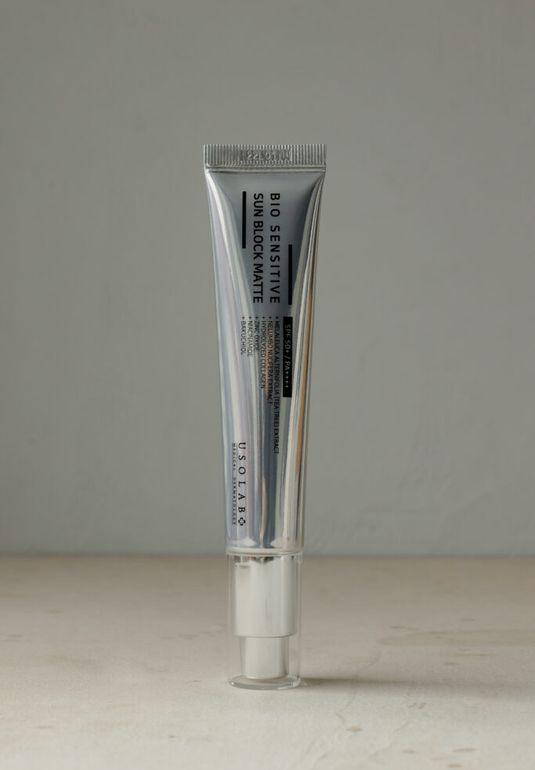 Матирующий солнцезащитный крем для проблемной кожи USOLAB Bio Sensitive Sun Block Matte SPF50PA++++50ml