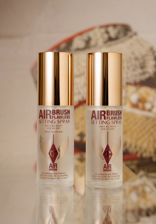 Мини-набор фиксирующих спреев Charlotte Tilbury Airbrush Flawless 34мл*2