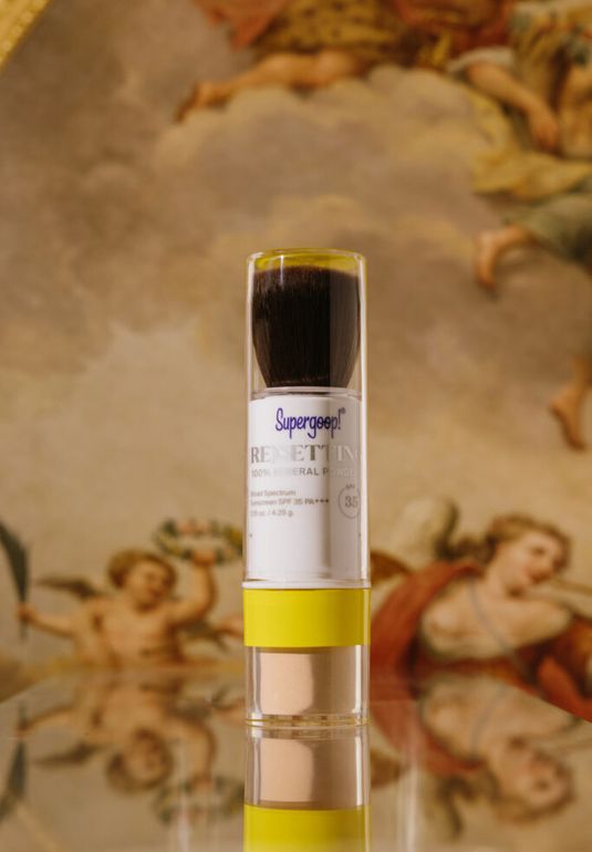 Минеральная пудра для лица Supergoop! 100% Mineral (Re)setting Powder SPF35+ PA+++ 4,25g - Light 