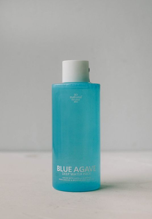 BU// Гидро тонер-сыворотка So Natural Blue Agave Deep Water Pack 260ml