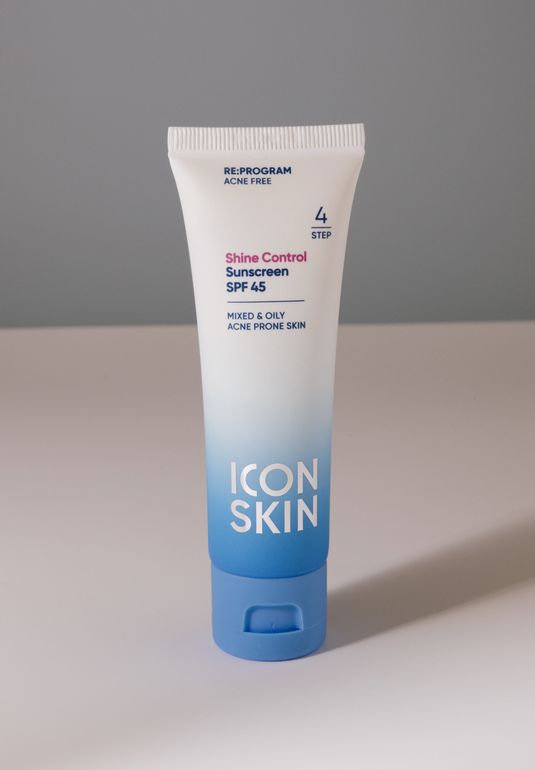 Солнцезащитный крем ICON SKIN Shine Control Sunscreen SPF 45++ 50мл