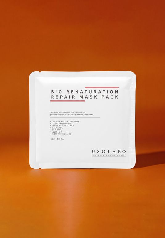 Тканевая маска с полинуклеотидами USOLAB Renaturation Repair Mask Pack 30мл
