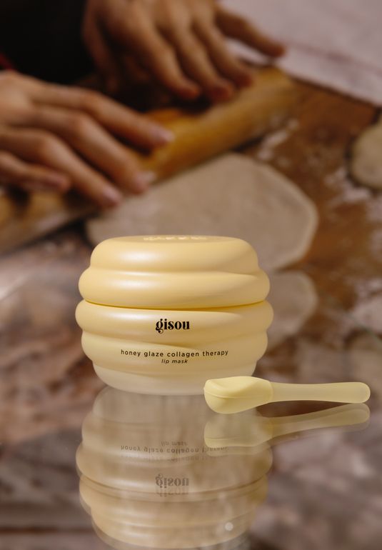 Маска для губ gisou Honey Glaze Collagen Therapy Lip Mask 15г