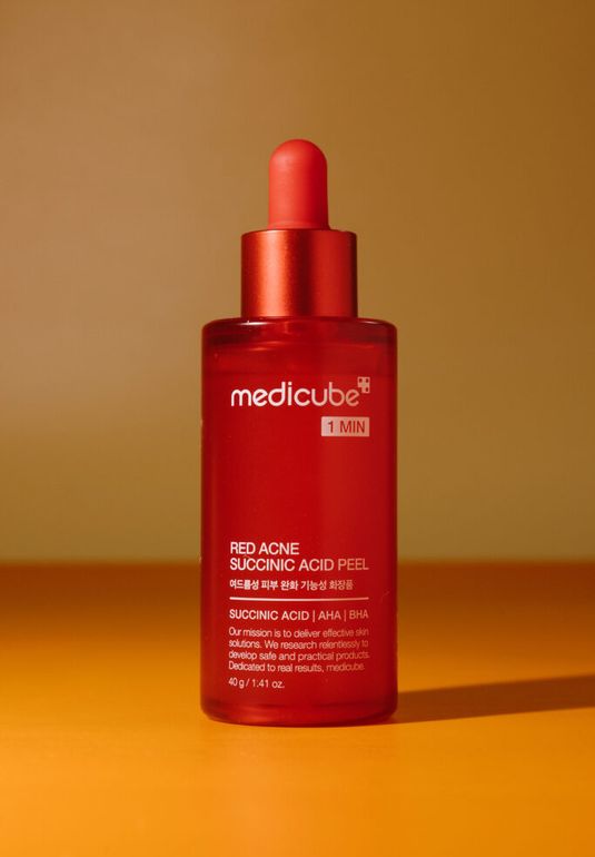 Сыворотка-пилинг с янтарной кислотой medicube Red Acne Succinic Acid Peel 40г