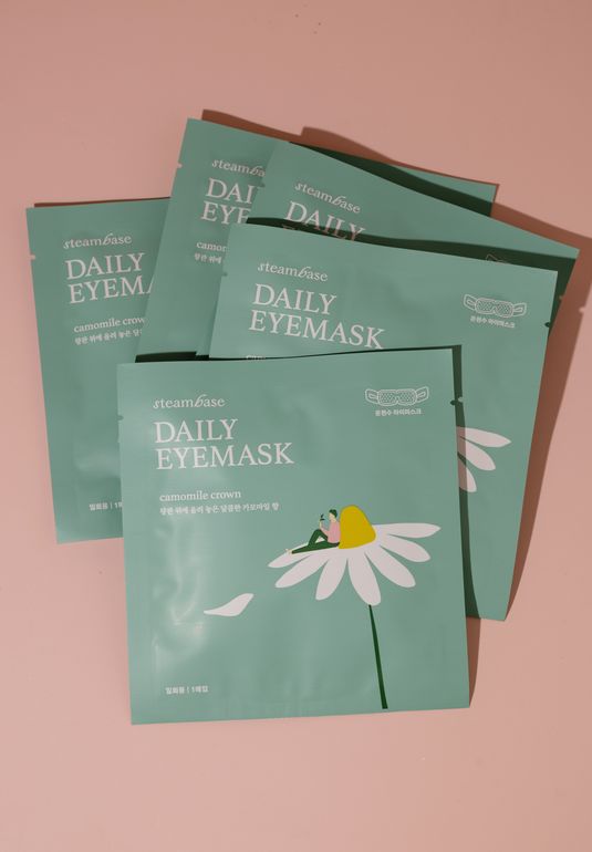 Набор паровых масок для глаз Steambase Daily Eyemask [Camomile Crown] 5*50г