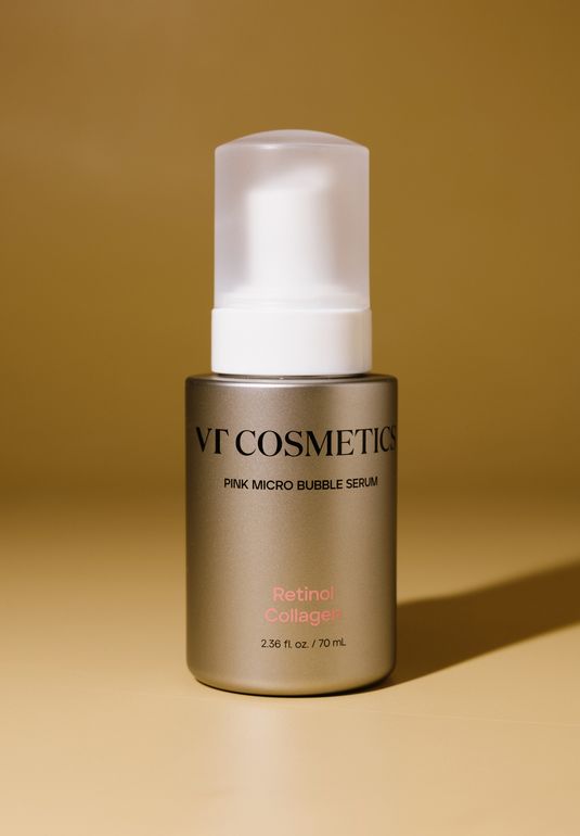 Пузырьковая сыворотка с ретинолом VT Retinol Collagen Pink Micro Bubble Serum 70ml