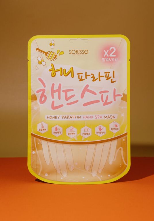Медово-парафиновая спа-маска для рук soflisse Honey Paraffin Hand Spa Mask 15g