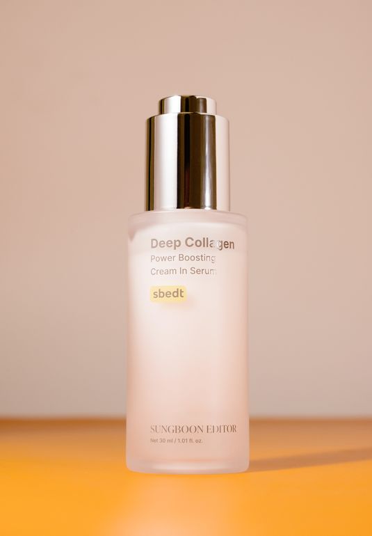 Двухфазная сыворотка-крем Sungboon Editor Deep Collagen Power Boosting Cream In Serum 30мл