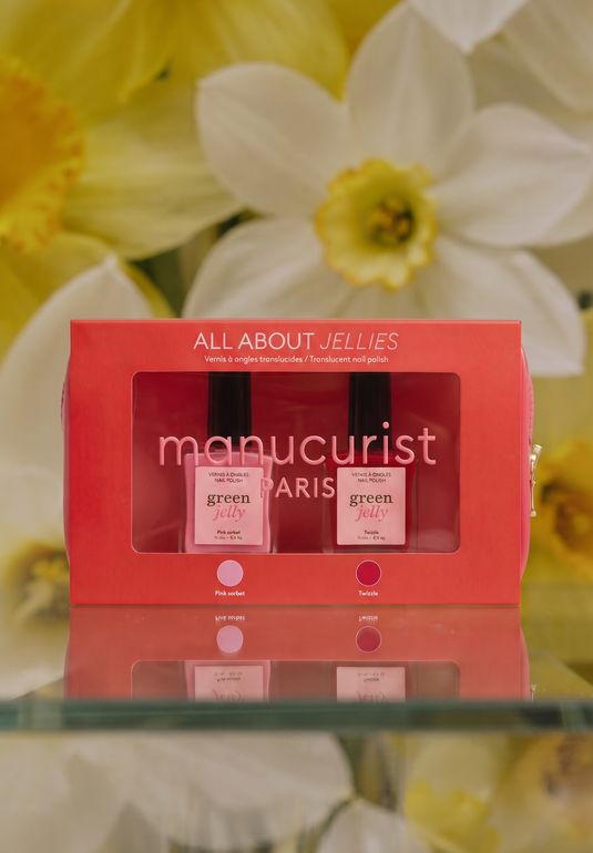 Набор желейных лаков manucurist Jelly Nail Polish Duo Set 15/15мл