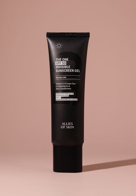 Невидимый солнцезащитный гель SPF50 ALLIES OF SKIN The One SPF50 Invisible Sunscreen Gel 90мл
