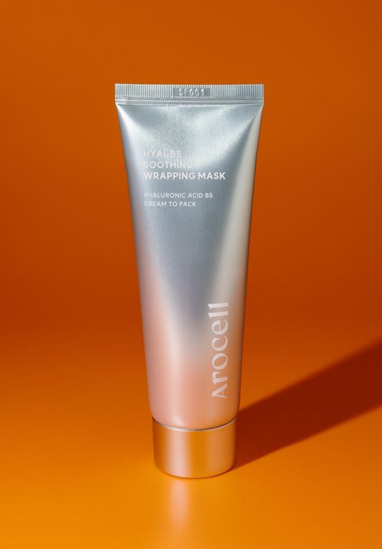 Охлаждающая маска-плёнка с гиалуроновой кислотой Arocell Hyal B5 Soothing Wrapping Mask 80g