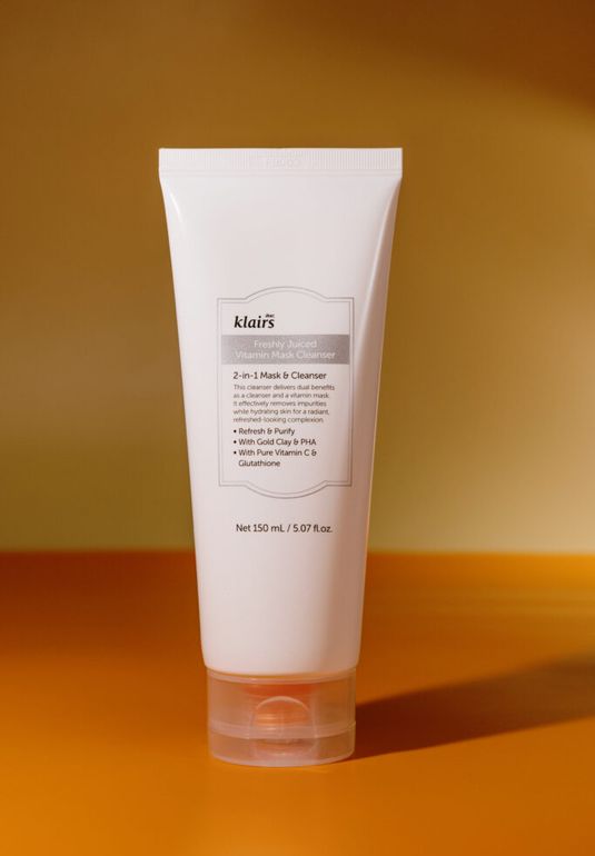 Витаминная маска-пенка для умывания KLAIRS Freshly Juiced Vitamin Mask Cleanser 150ml
