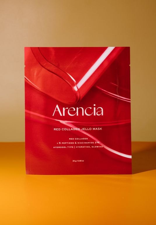 Гидрогелевая маска с коллагеном и пептидами Arencia Red Collagen Jello Mask 25g