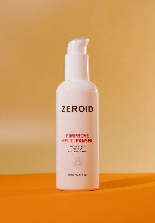 Деликатно очищающий гель для проблемной, склонной к жирности кожи ZEROID Pimprove Gel Cleanser 180 ml