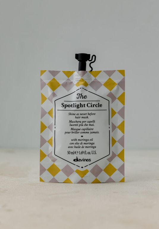 Маска для придания блеска волосам «Суперблеск» DAVINES The Spotlight Circle 50ml
