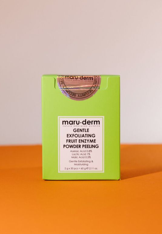 Деликатная энзимная пудра Maruderm Gentle Exfoliating Fruit Enzyme Powder Peeling 60г (30*2гр)