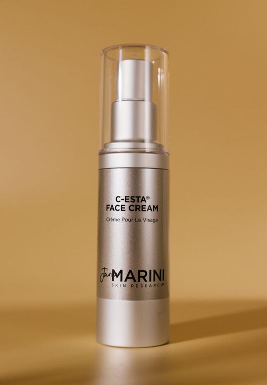 Ремоделирующий крем  с витамином С и DMAE  для сухой кожи JAN MARINI C-Esta Face Cream 28g