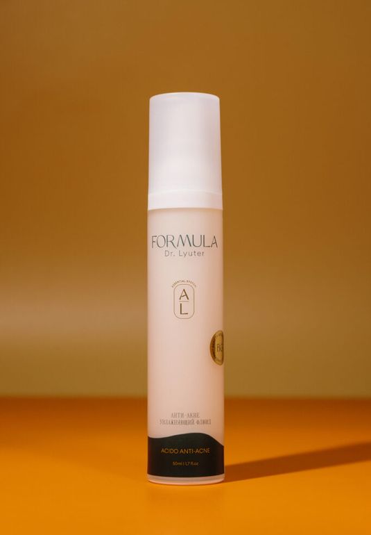 Анти-акне увлажняющий флюид FORMULA Dr. Lyuter Acido Anti-Acne Fluid 50ml
